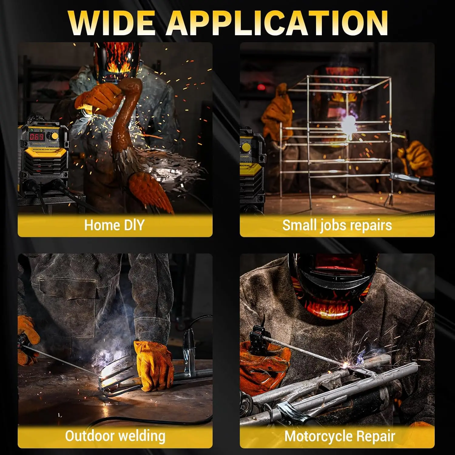 DEKO 110/220 فولت MMA لحام 160A آلة لحام القوس IGBT شاشة ديجيتال LCD حار بدء لحام مع محول الطاقة المدخلات #6