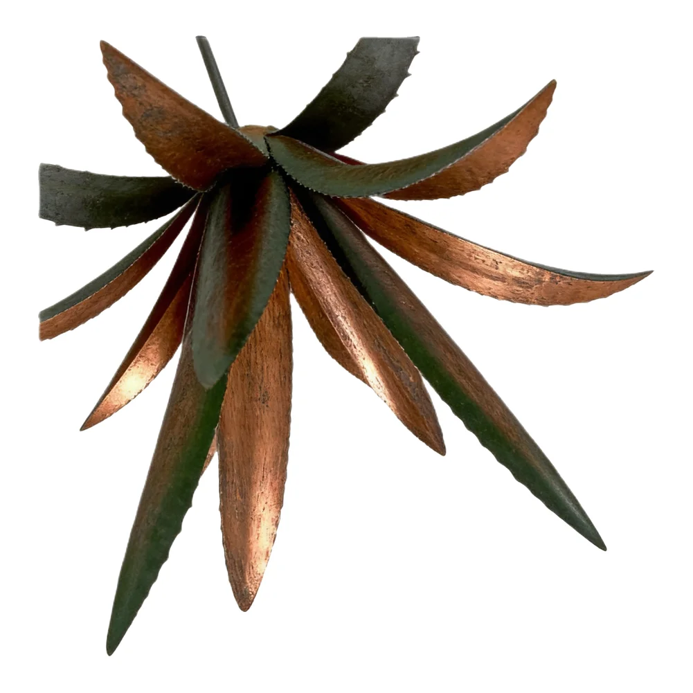 Large Iron Agave For sculpture for Outdoor Garden Courtyard Lawn Art Metal Agave for Landscape and Patio Enhancement