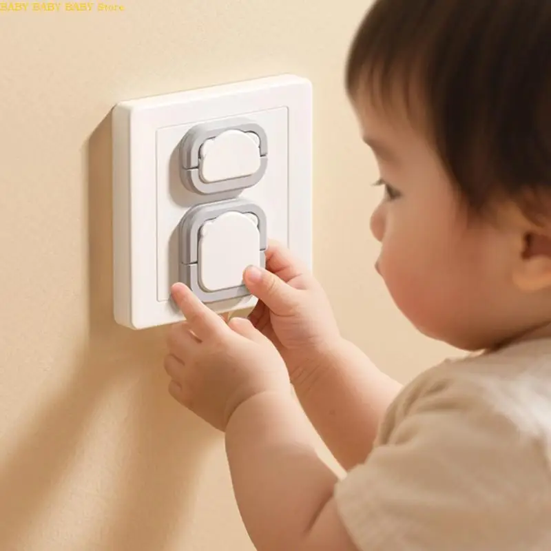 Q81A Cắm Vỏ Bảo Vệ Có Khóa Bé Chống Ổ Cắm Bảo Vệ Trẻ An Toàn Cung Cấp An Toàn Cho Trẻ Cắm Mũ Ổ Cắm Bao