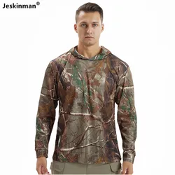 Sudadera táctica camuflaje biónico protección solar secado rápido