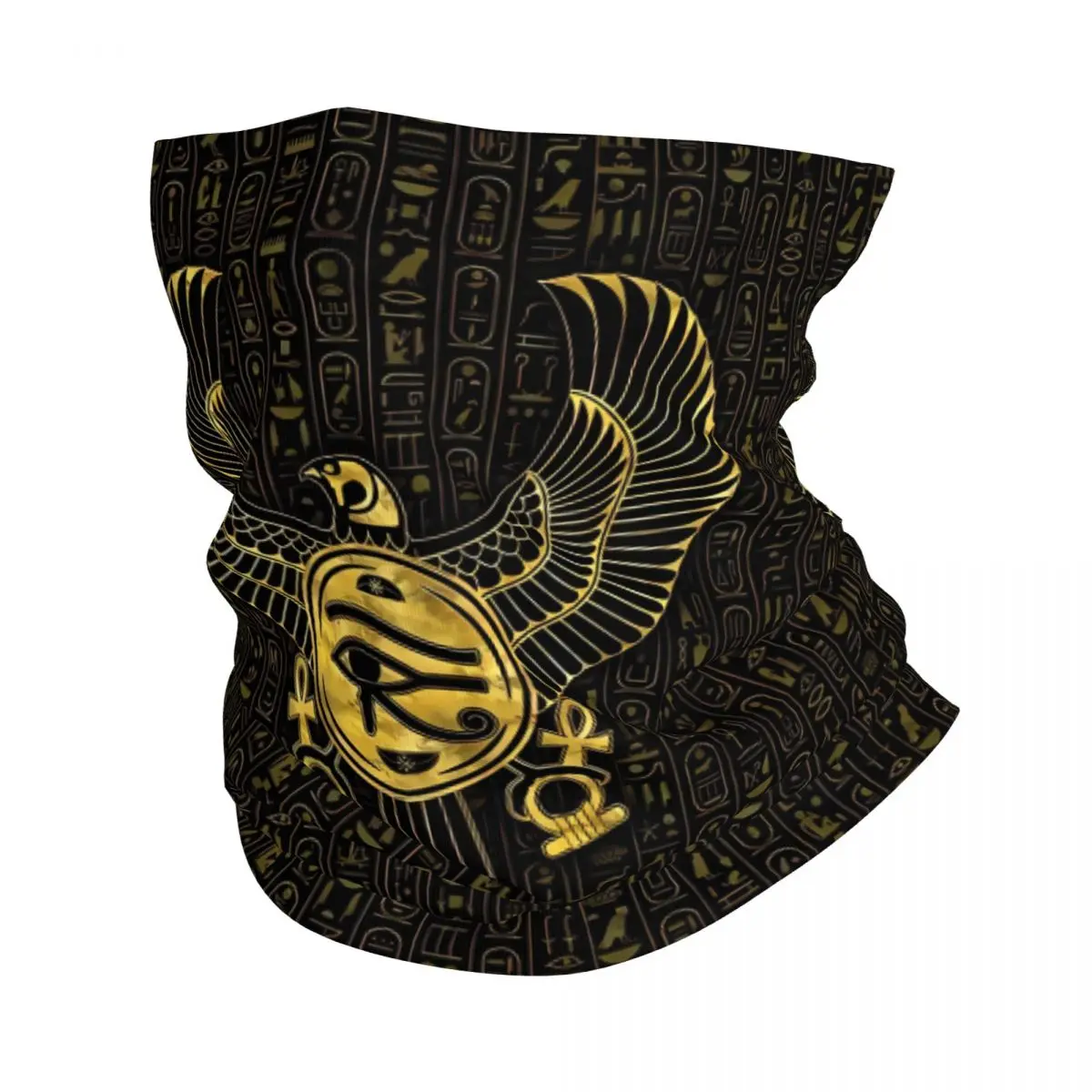 Egypt Pharaoh Headband Neck Cycling Tube Scarf Bandana Gaiter All Seasons Unisex