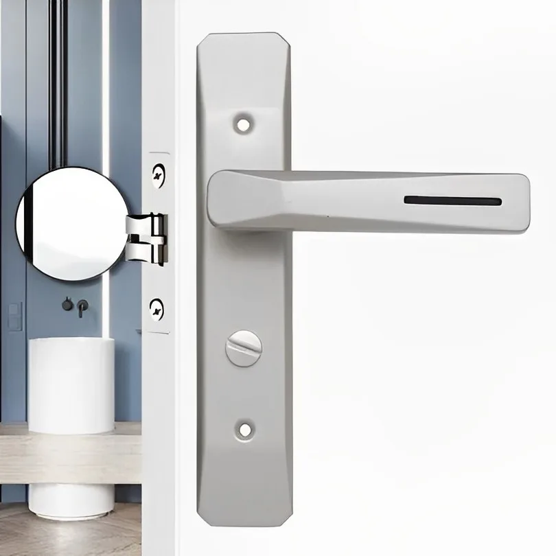Serratura della porta della maniglia senza chiave per il bagno della camera da letto delle donne del guardaroba del vestito della toilette della toilette di comodità pubblica Rarelock MS526