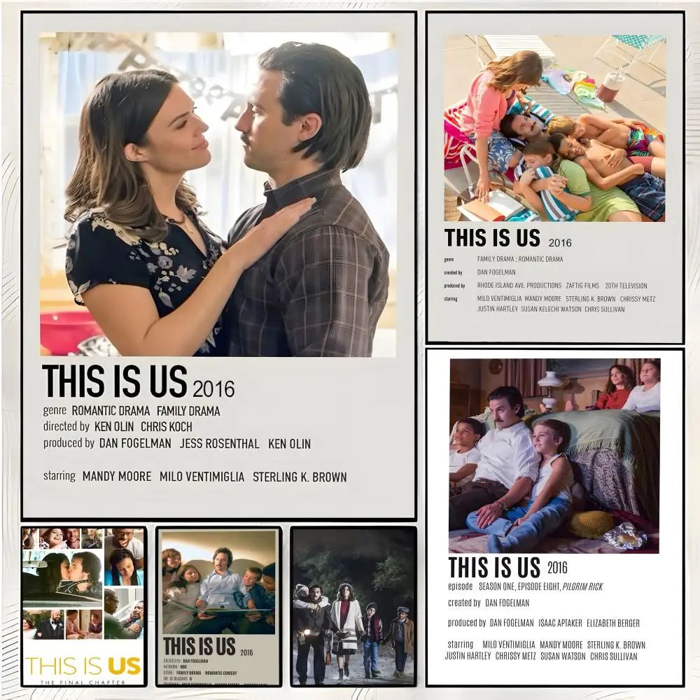 family tv show T-This Is Us Poster Superior Home Space Pub Indoor Decorative Art & Home Decor
