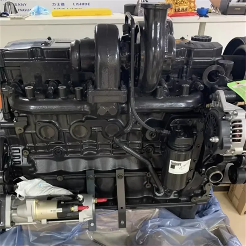 Original Engine PC200-8 Excavator engine assembly 6D107 QSB6.7  Engine Assy For Sale