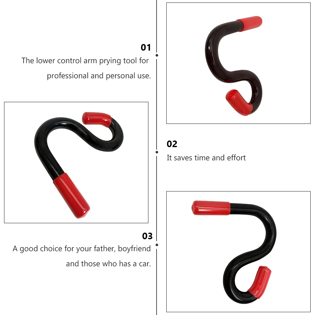 

1pc Lower Control Arm Prying Tool Durable Iron Car Suspension Specialty Bushing Device Ball Joint Extraction Auto Repair