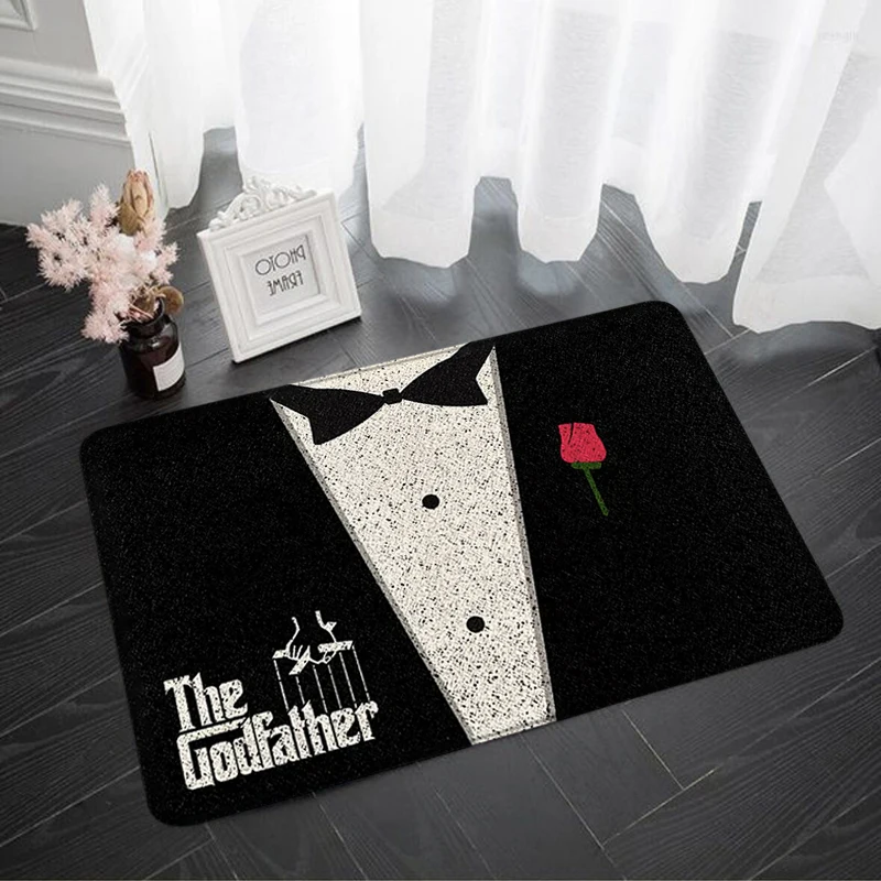 Foot Mat Movie the Godfather Carpet for Living Room Floor Mats Welcome Home Rugs Entrance Doormats Kitchen Decoration Bathmats