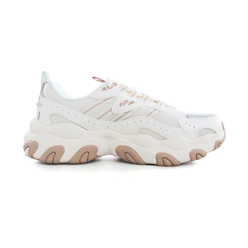 أحذية Li-Ning النسائية X-CLAW LITE 3 Lifestyle خفيفة الوزن وكعب سميك وبطانة عصرية أحذية رياضية كاجوال كلاسيكية AGCV044