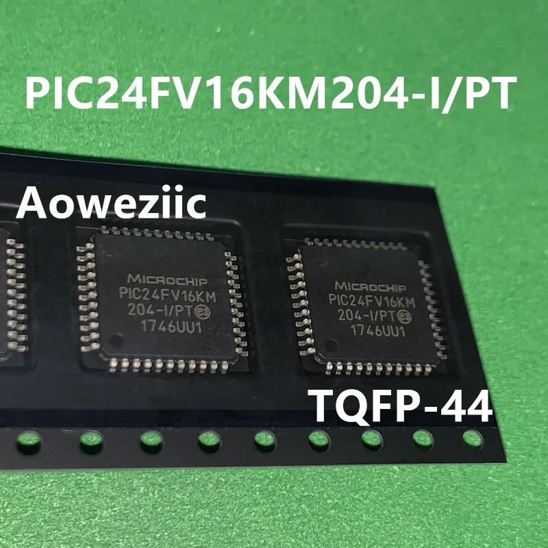 PIC24FV16KM204-I/pt microcontrolador chip pacote TQFP-44 novo original