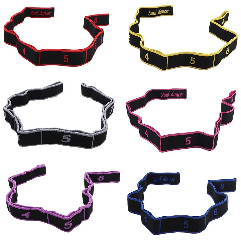 Elastic Gymnastics Yoga Belt Tension Band Exercise Pilates Pull Rope Resistance Bands Yoga Pull Strap Elastic Band Stretch Belt
