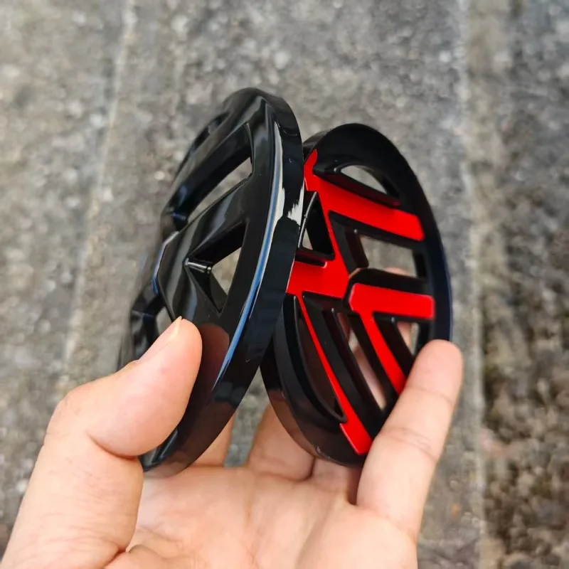 

Стайлинговые молдинги 2 шт. передняя решетка автомобиля/задняя эмблема крышки логотип наклейка для scirocco 2009-2014 2015-2017