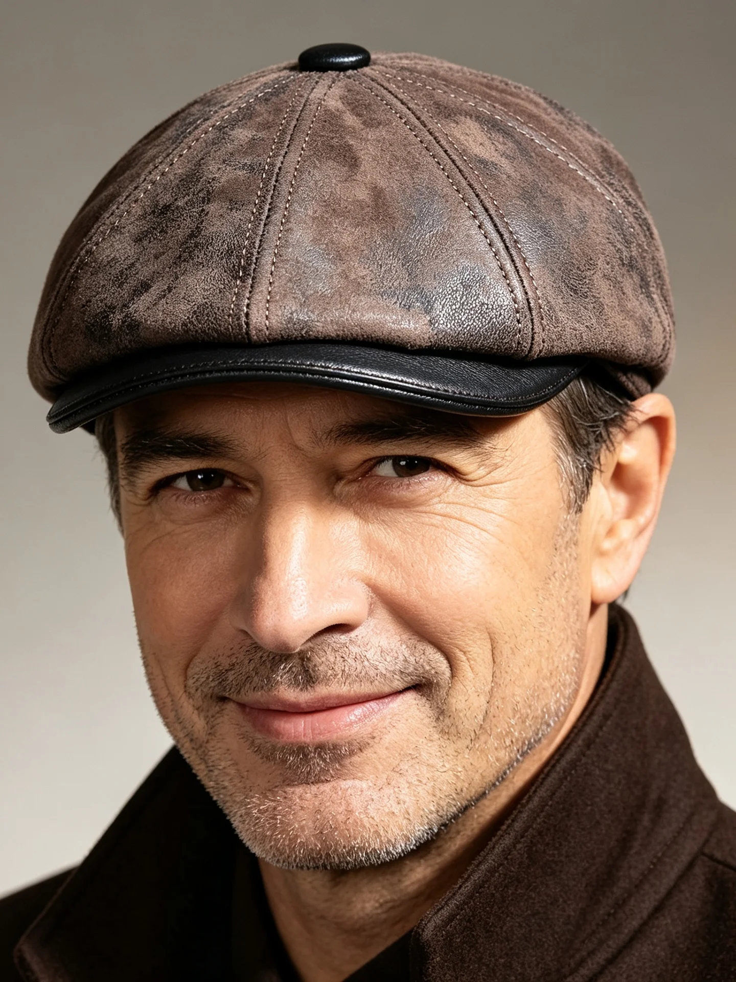 casquettes-d'artiste-octogonales-en-cuir-veritable-de-style-vintage-pour-hommes-chapeaux-chauds-et-epais-pour-l'automne-et-l'hiver-casquettes-ajustables-pour-garcons-d'age-moyen