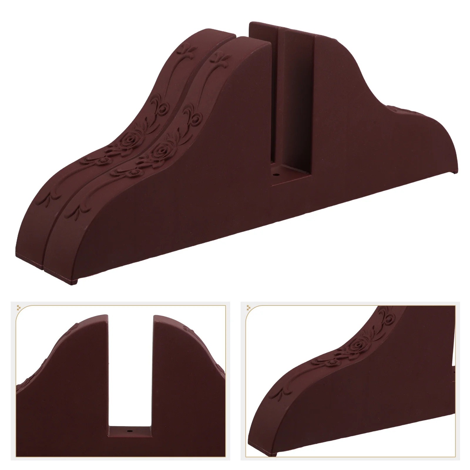 

2Pcs Garden Screen Base Heavy Duty Support Stand Outdoor Privacy Panel Holder Patio Partition Screen Clamp Shield