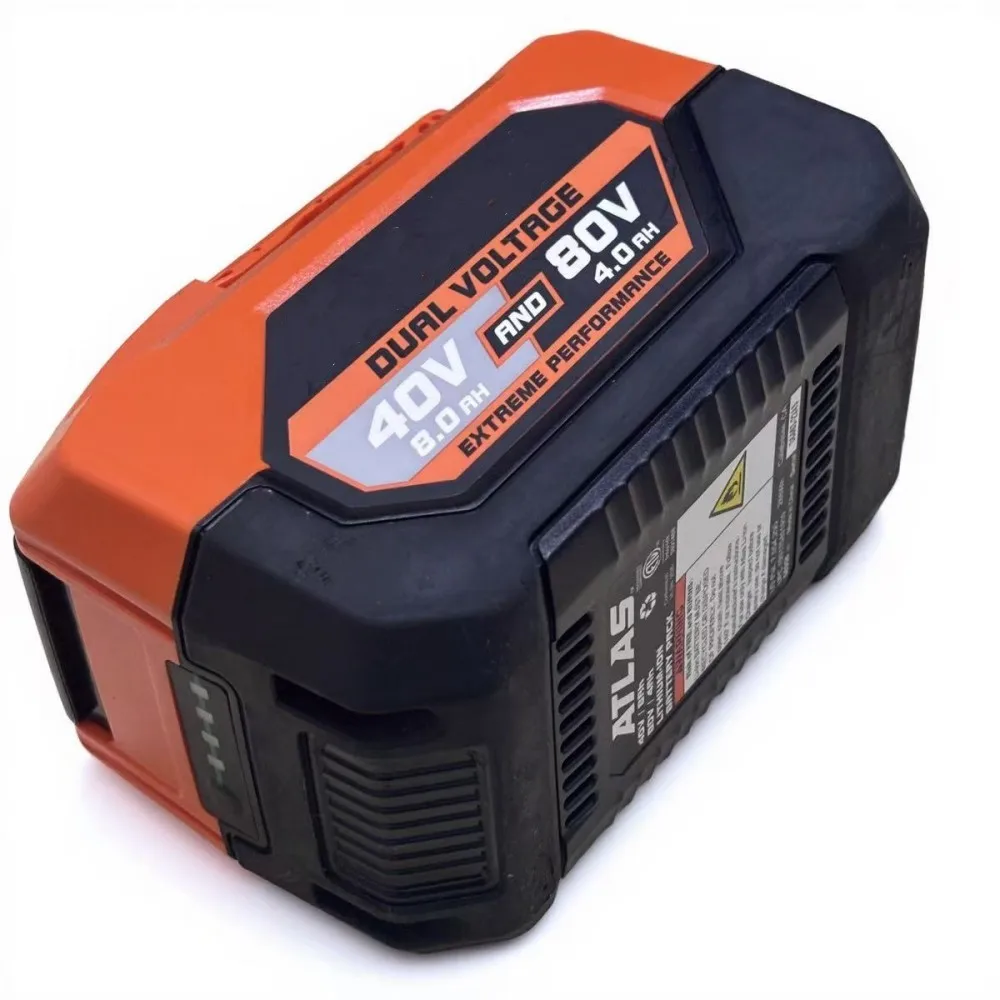 100% الأصلي 8Ah ل ATLAS 40 فولت 80 فولت منشار كهربائي قرع الحفر المطرقة وجع أدوات إصلاح السيارات أداة السلطة البطارية