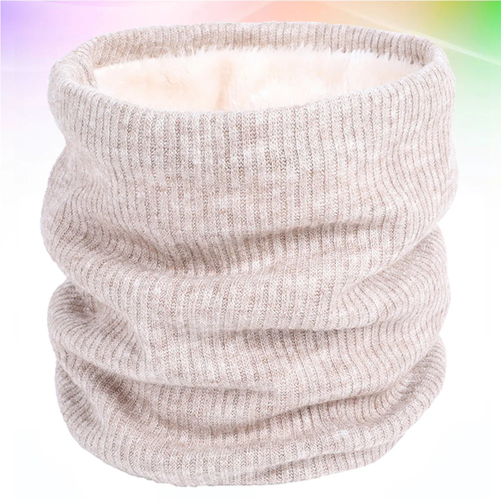 

Warm Neck Gaiter Scarf For Women Thick Lining Stretchy Circle Collar Winter Windproof Cold Weather Hiking Camping Green