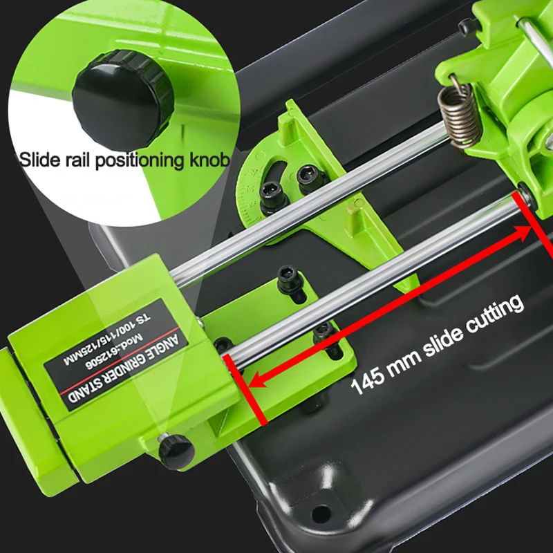 

Multifunction Angle Grinder Desktop Cutter Manual Pull Rod Cutting Tool Portable Fixed Bracket For Wood And Metal 100/115/125 MM