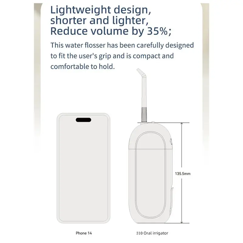 A23F-Water Flosser Water Toothbrush For Cleaning Teeth Floss Toothbrush For Cleaning Teeth White