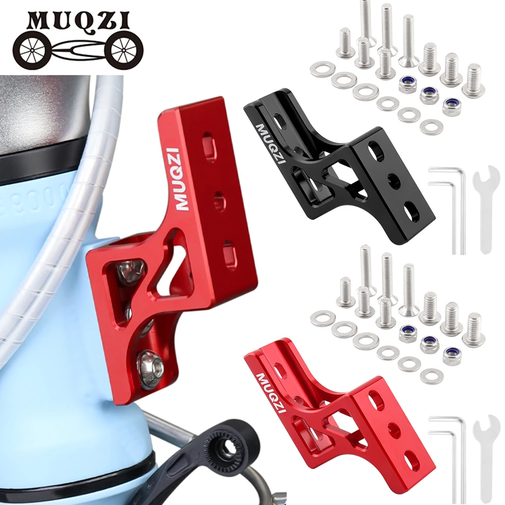 

Folding Bike Bag Height Rising Holder Folding Bike Pig Nose Light Converter Raised Mount for Brompton DAHON Accessories