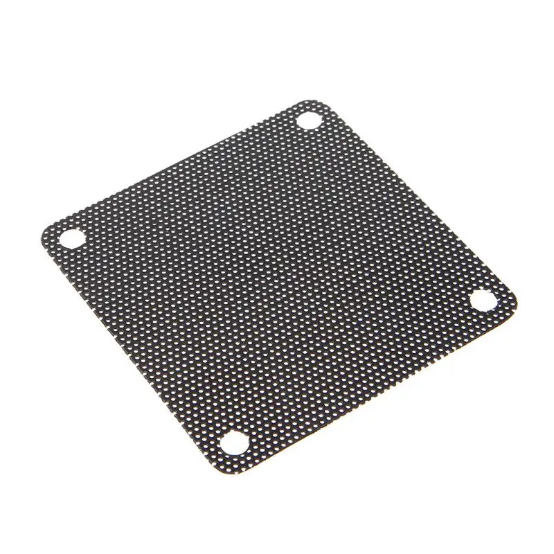 5PCS PVC Fan Dust Filter PC Dustproof for Case Cuttable Computer Mesh Cover 60mm Mesh Black