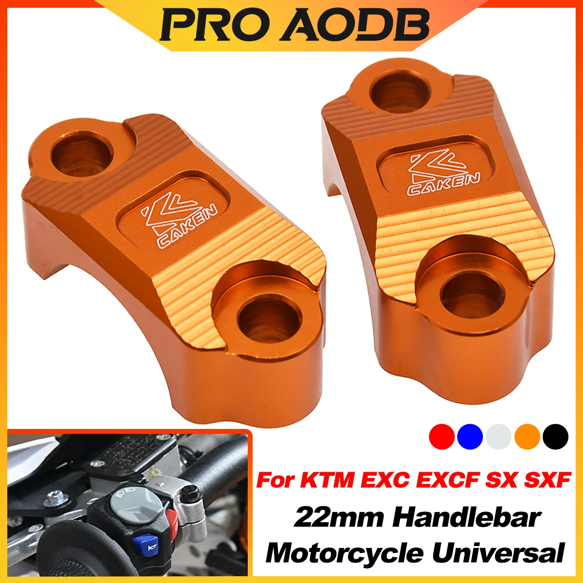 Motorcycle Clutch Brake Master Cylinder Handlebar Bar CNC Clamp Cover For KTM 250 300 350 400 450 500 530 EXC EXC-F SXF 65 85 SX