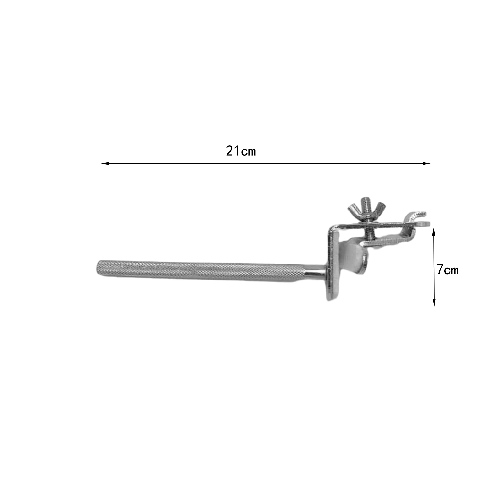 Cowbell Holder Percussion Claw Mounting Bracket, Jazz Drum Kits with Arm, Hardware for Musical Instrument Drum Cowbell Part