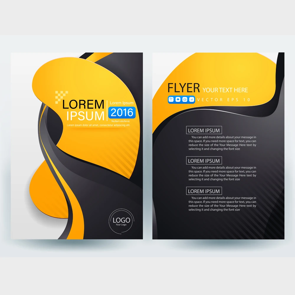 

Customized flyers A5, A6 130gms paper printed poster color Advertising Flyer poster double sided