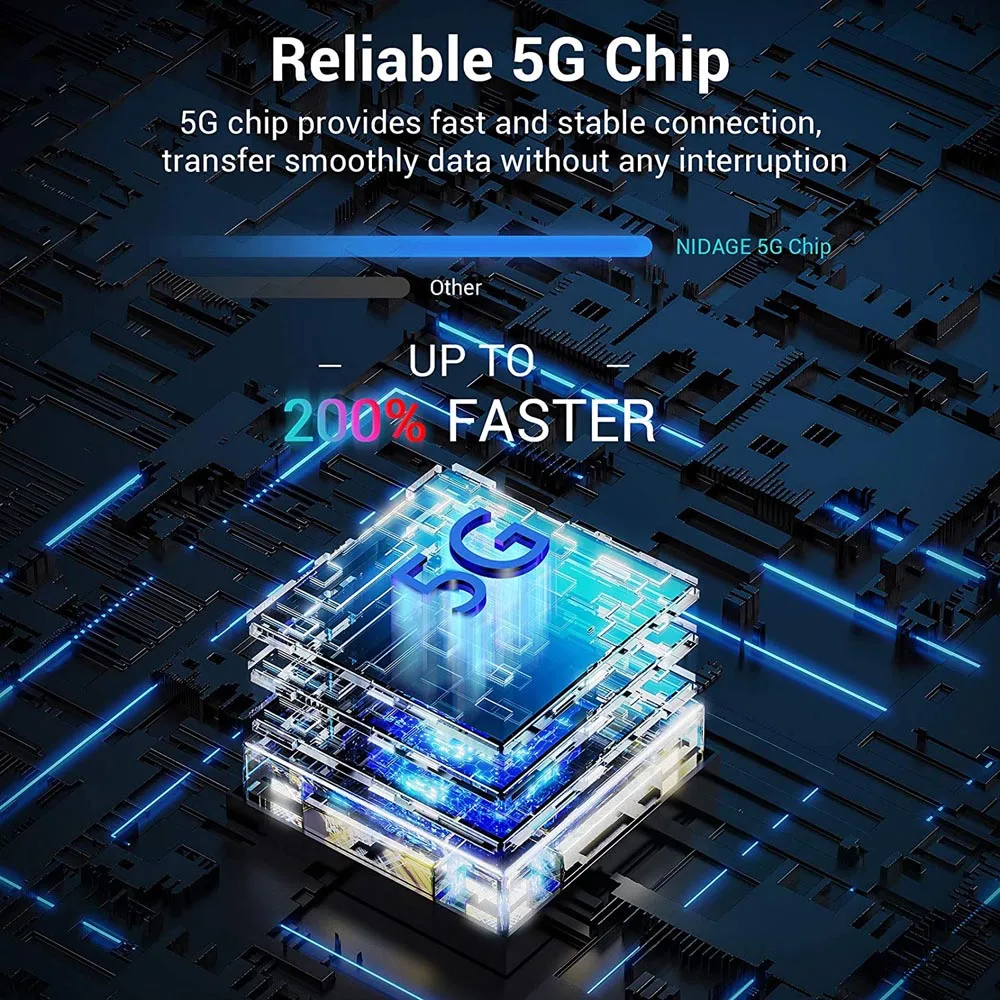 Auto Focus Wireless Drain Camera with Flashlight 12MP 3104P Waterproof 5G Wi-Fi Endoscope Inspection Bore Scope Cam PQ316