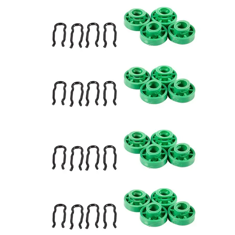 Steady 16 X Set Front Power Window Regulator Guide Roller For Saab 9-5 9-3 900
