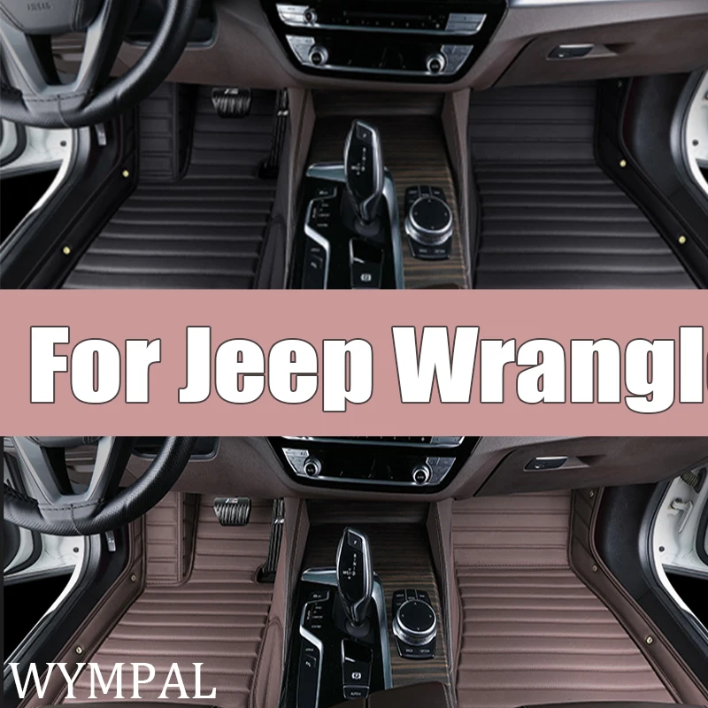 

Роскошные автомобильные коврики для Jeep Wrangler (FOUR DOOR) 2011 2012 2013 2014 2015 2016 2017, автомобильные подушечки для ног на заказ, автомобильные