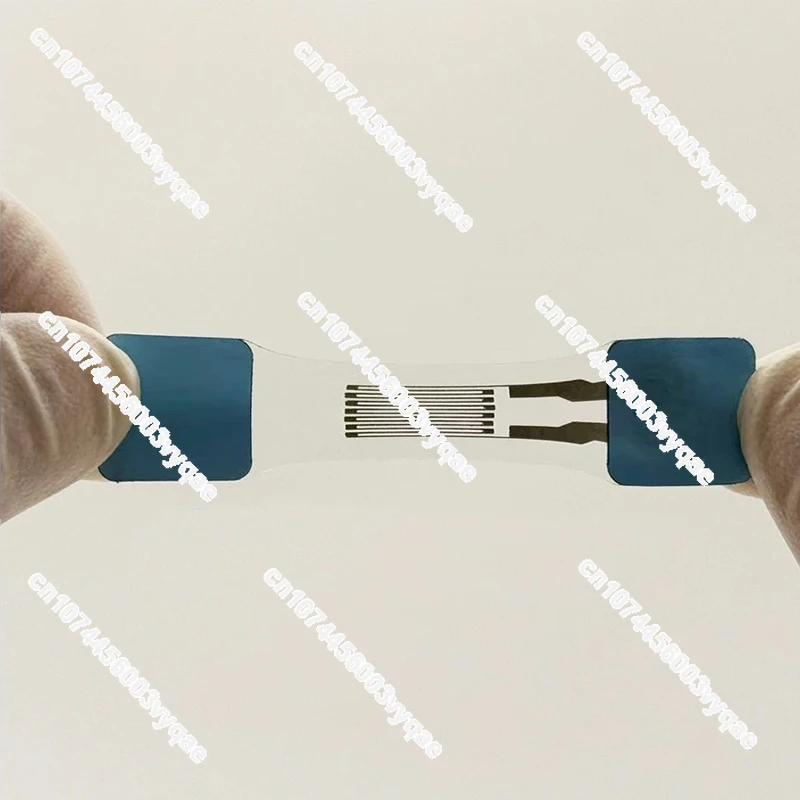 Stretchable Strain Sensor for Robot Wearable Liquid Metal Electronic Skin 0-100% Strain Range High Resolution 0.01%