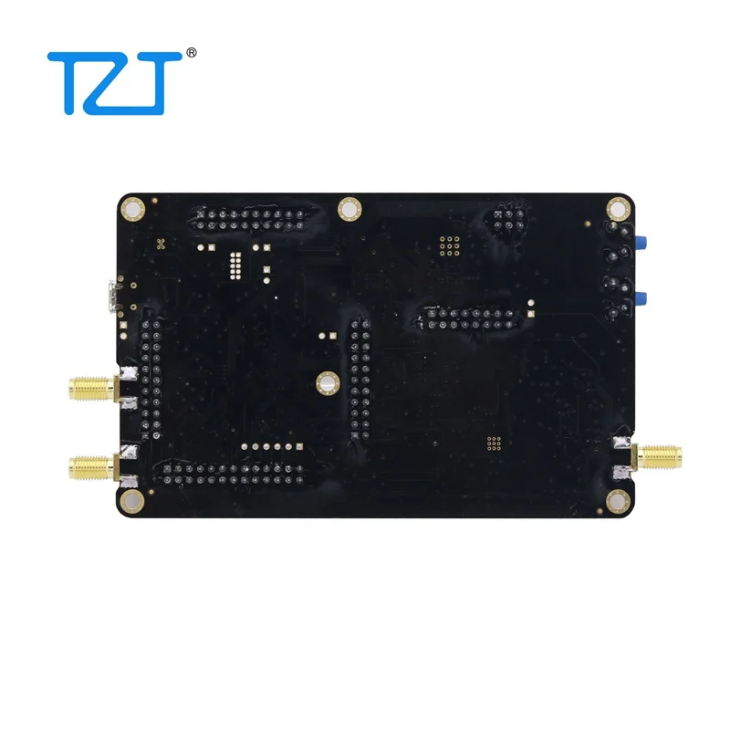 Tzt 1mhz-6ghz hackrf um sdr open source board + escudo da liga de alumínio + oscilador de cristal de alta precisão