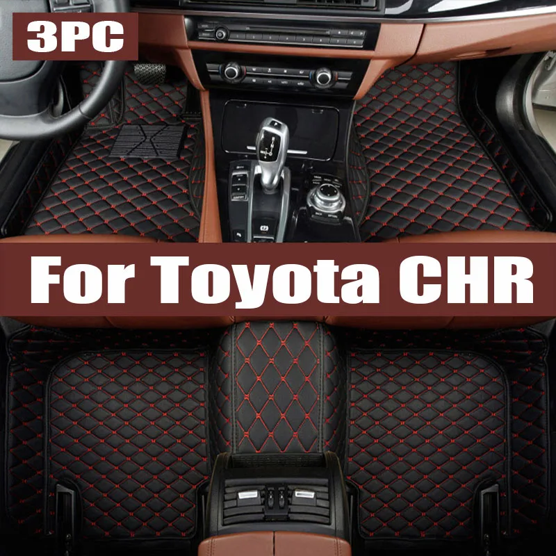 

3D TPE LHD RHD Floor Car Mat For Toyota CHR 2018 2019 2020 2021 CH-R Car Floor Liner Tray Foot Pad Carpet Mats Auto trunk mat