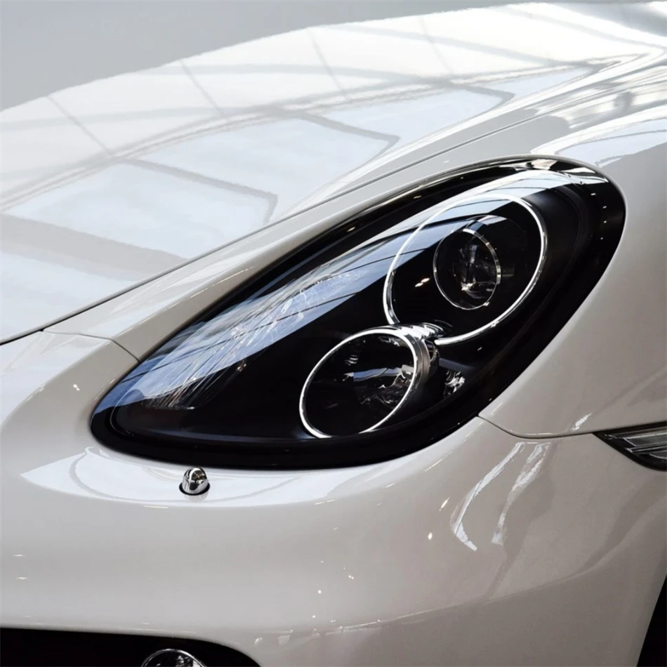 For Porsche Cayman Boxster 2013 2014 2015 Car Accsesories Base Head Lamp Shell Headlight Accessories Headlamp Cover Lens
