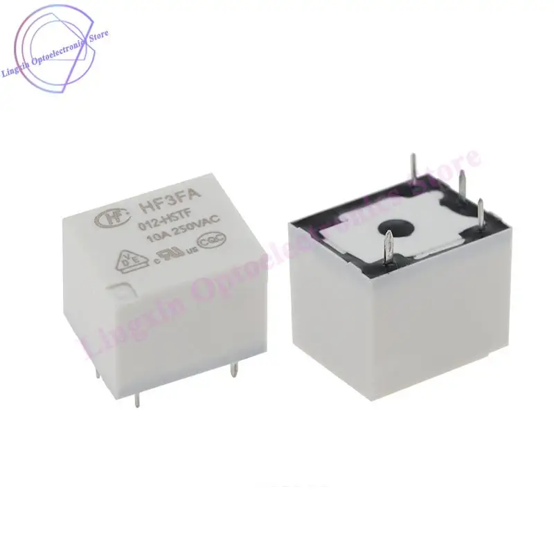 5PCS HF3FA -005V 012V 024V -HSTF -ZSTF HF3FD-012-ZST HF3F Relay 5v 12v 24v 4PIN 10A T73 Suitable for kettle Soybean Milk machine