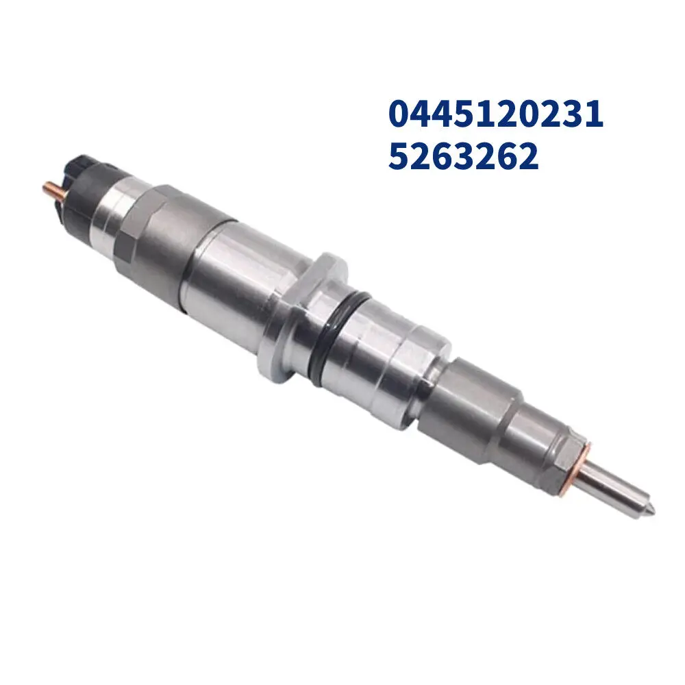 

Common Rail Diesel Fuel injector 0445120231 For Komatsu PC2008 Hyundai HL770-7A Cummins