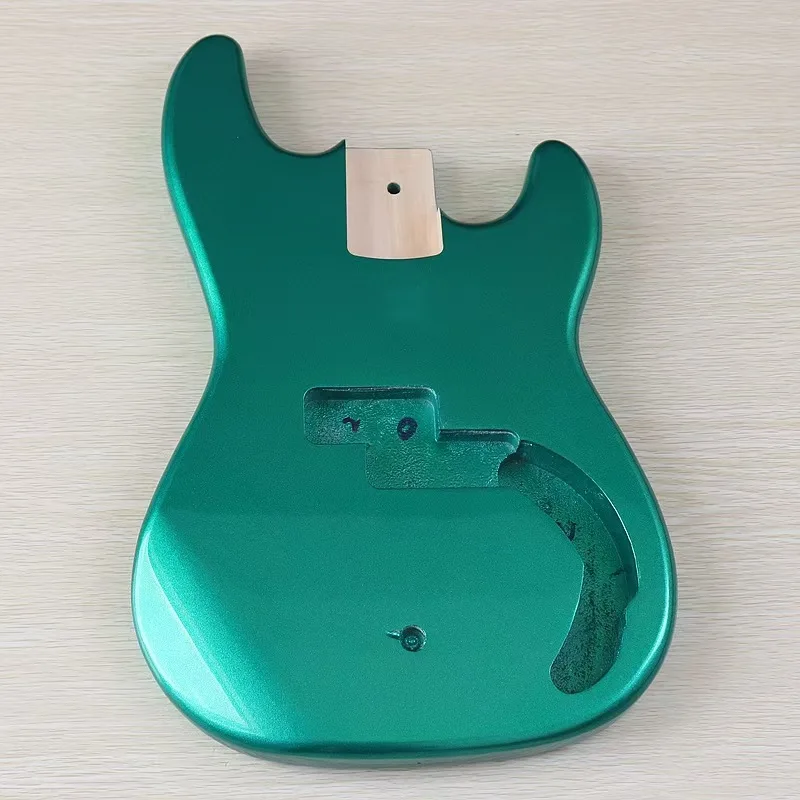 DIY For Green Poplar Wood Electric Bass Guitar Body OEM Brand Cheap Factory Direct Customizable Instrument Parts Modification