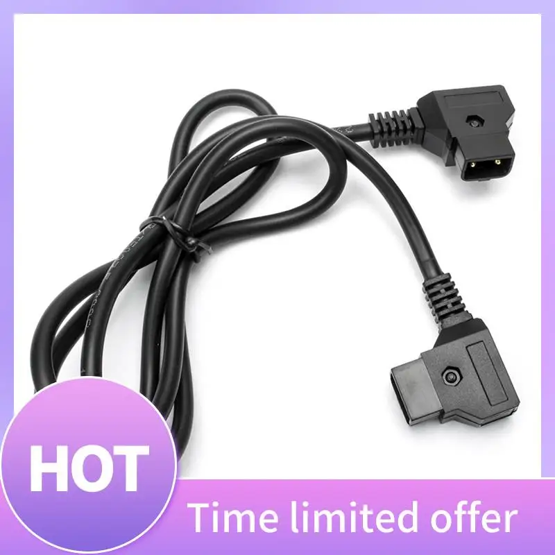 

ABFN-1 Piece DTAP Plug To DC 5.5X2.5Mm Cable Black Plastic For DSLR Power V-Mount Anton Power Wire