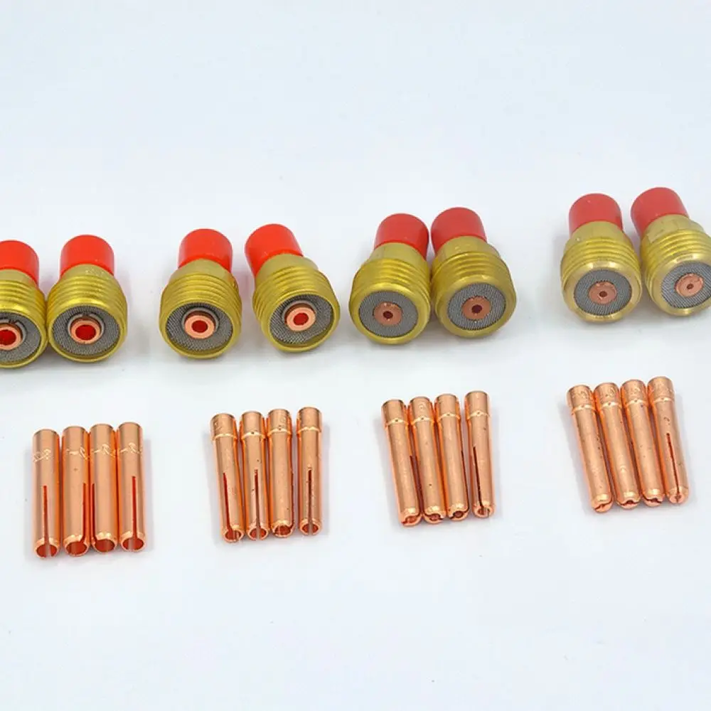 TIG Welding Replacement Parts For WP9 WP20 WP25 Torch Ceramic Nozzle Collet Body Electrode Clamp Maintenance Kit