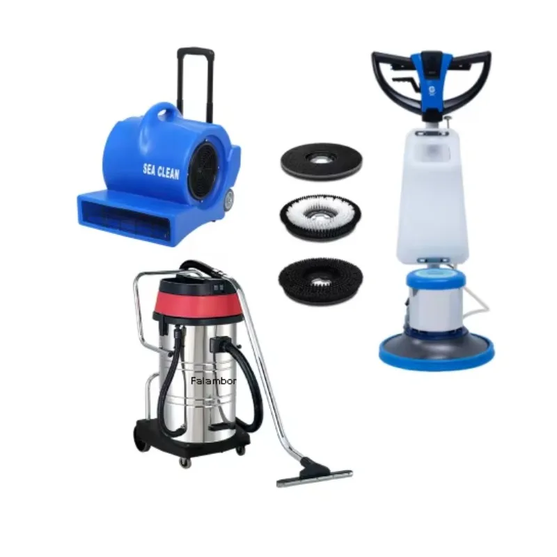 

Single Disc Fine Copper Motor Marble Concrete Tile Floor Carpet Washing Polishing Machines +vacuum Cleaner 80L+air Blower 900W