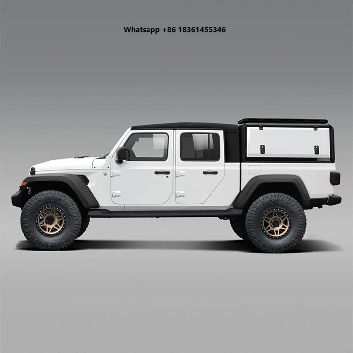 Aluminum Alloy Pickup Truck Bed Hardtop Topper Canopy