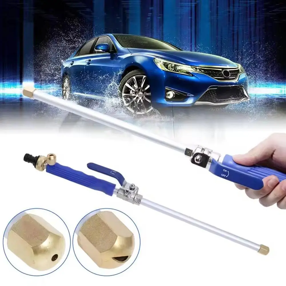 

High Pressure Washer Nozzle Power Washer Wand Car Washer Jet Watering Sprayer Cleaning Tool For Gutter Car Pet Car Cleaner A4R0