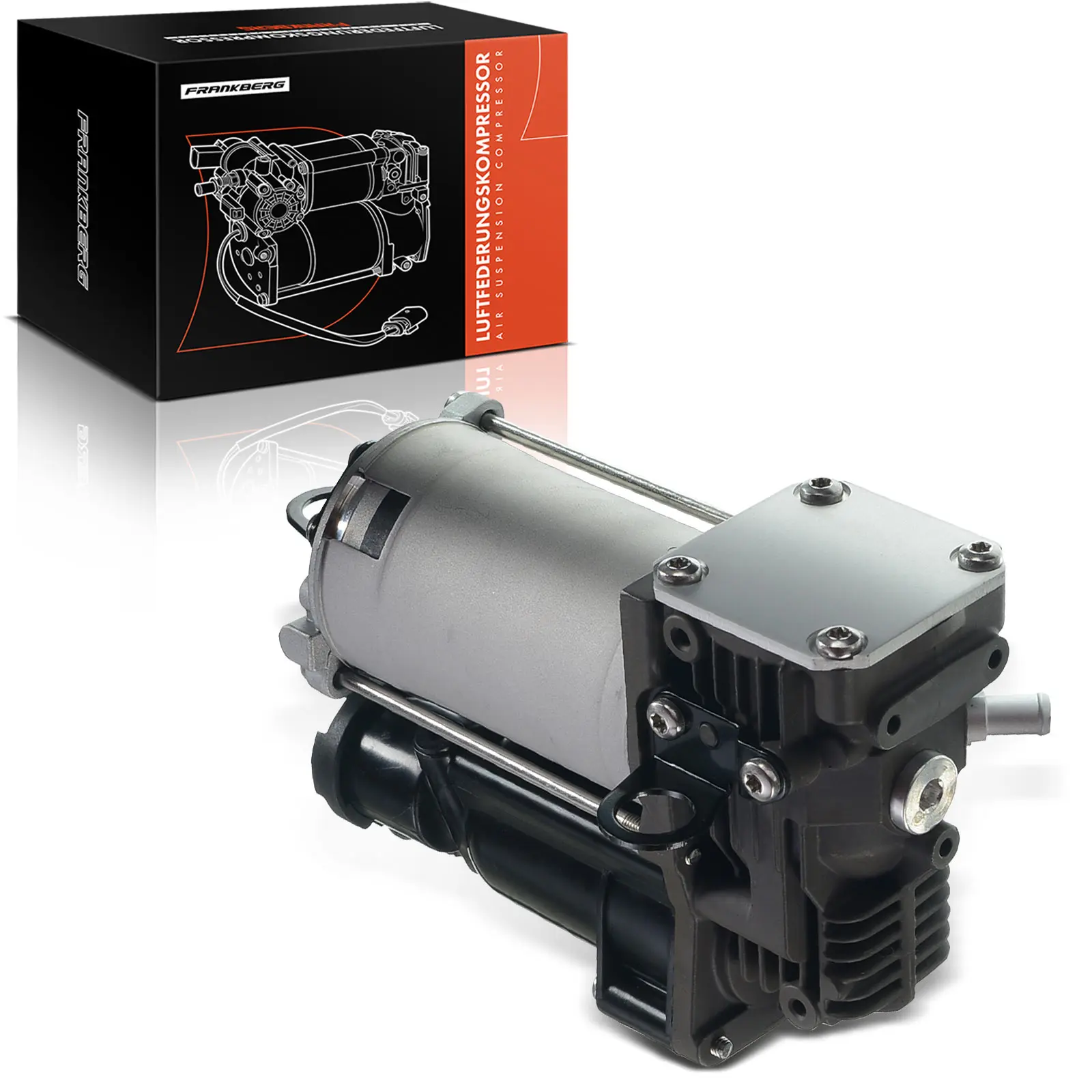 Frankberg 1x Luchtveringcompressor voor Mercedes Benz GL X164 ML W164 SSPR002N H58023 A1991 1643201204 1643200504 1643200204