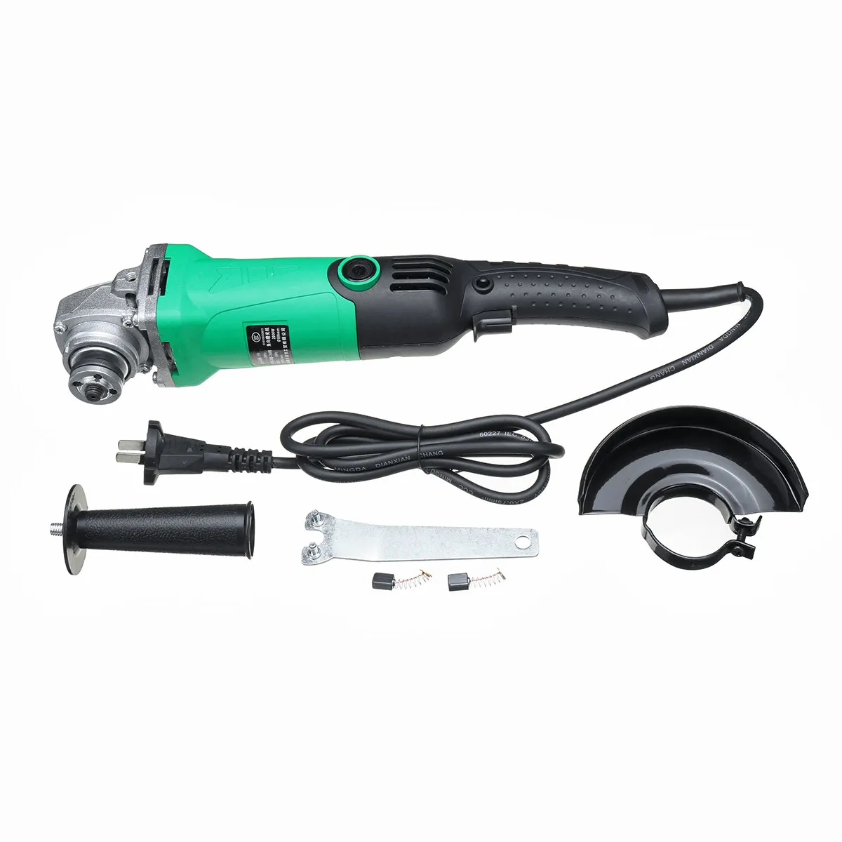 2000W 11000RPM Electric Angle Grinder 6 Speed Machine Cutting Grinding Metal Stone Power Tool Woodworking Carpentry Keuhz