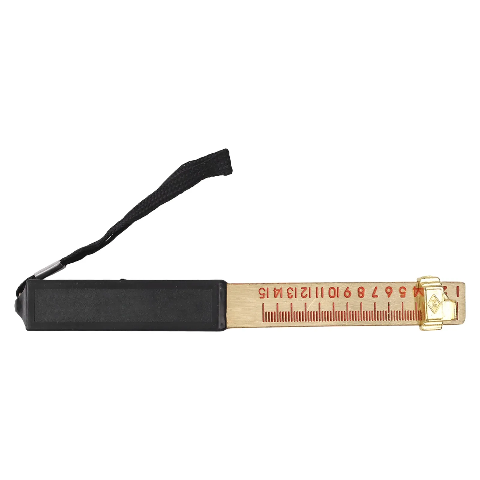 For Flatness Deviation Vernier Gauge Feeler Gauge Home Inspection Gold Black Door Measurement Copper Plated Material