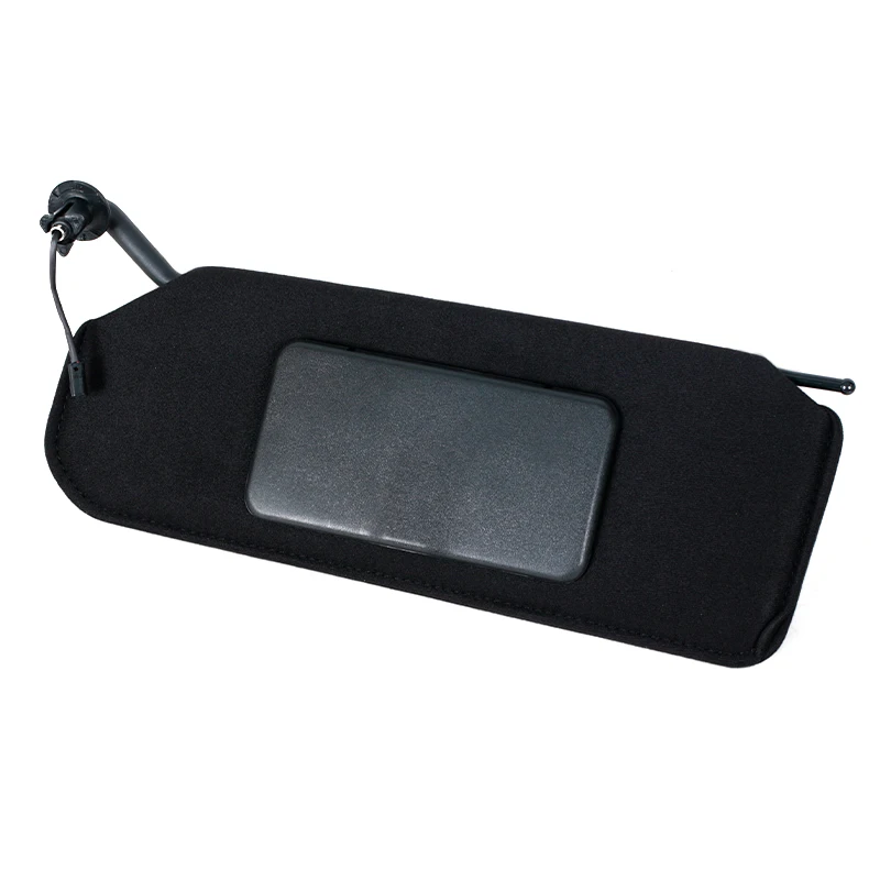 Black Front Sun Visor For Chevrolet Corvette C5 1997-2004 10442033 10442034 Sunvisor With Light Makeup Mirror