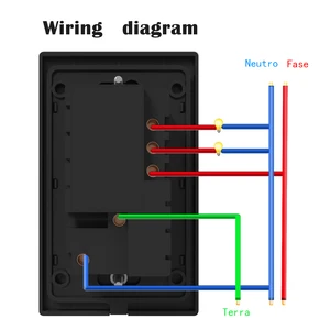 WiFi Inteligente Interruptor Tuya Luz, UE, Tomada EUA, Tomada Americana, Painel de Vidro Inteligente, Remoto, Alexa, Google Home, Escadas 10 principais vendas caneca mexico - №2