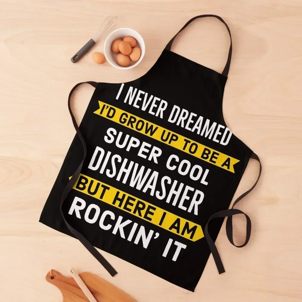 

Super Cool Dishwasher Apron kitchen clothes kitchen and home restaurant accessories christmas Apron
