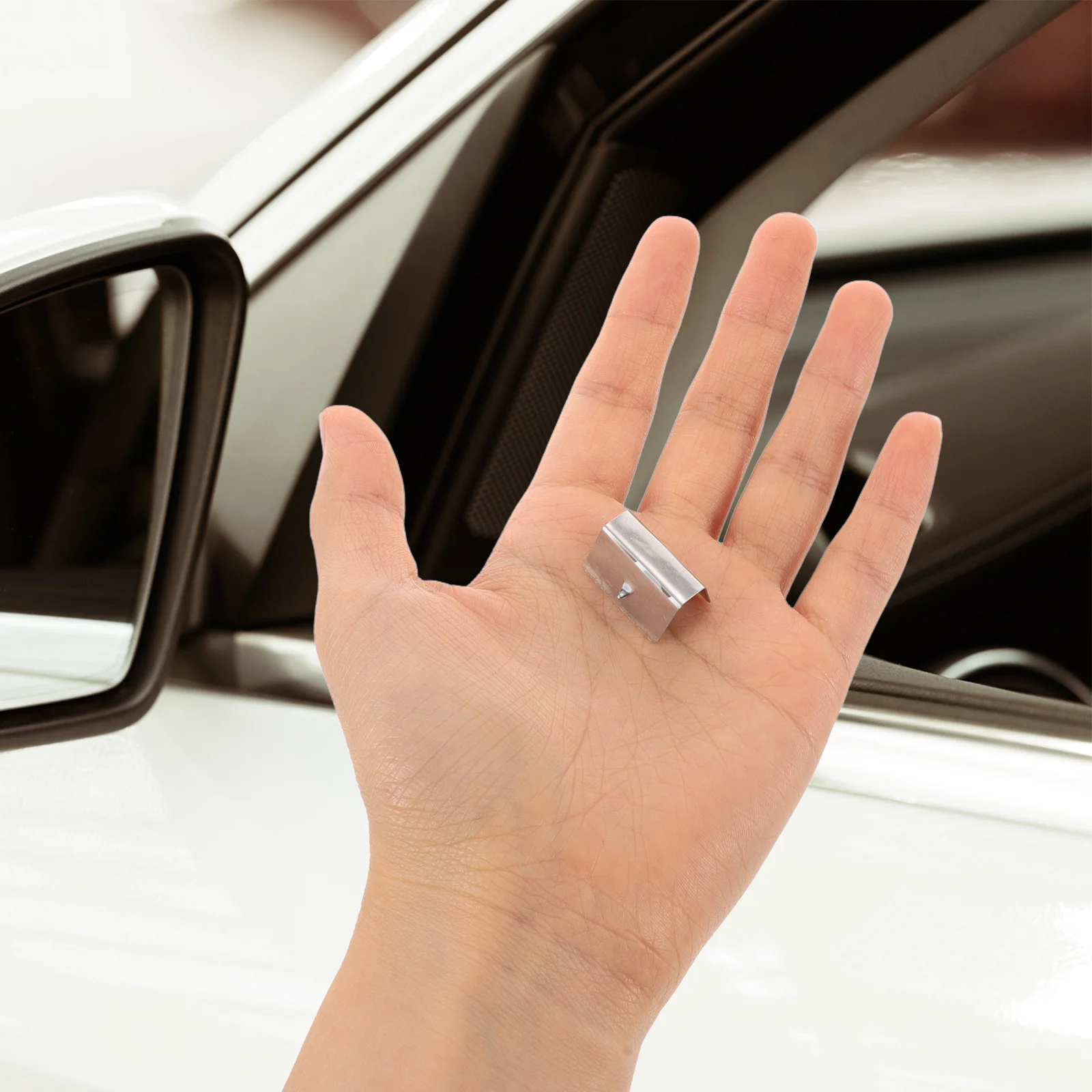 

5pcs 5 Count Deflector Cover for Car Retainer Clips Canopy Clamps Fixing Cars Fastener