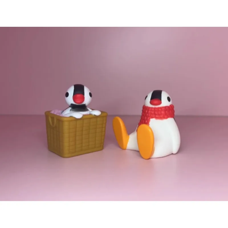 Cute Cute Penguin Family Ski Play PINGA Small Sea Lion Ornament Twist Action Figures Children's Toys Birthday Gift Toys