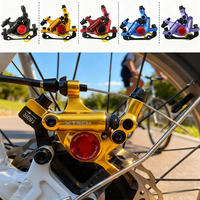 ZOOM XTECH HB100 Front Rear Brake Caliper Mechanical Hydraulic for Xiaomi M365 MTB Bike Cable Disc Brake