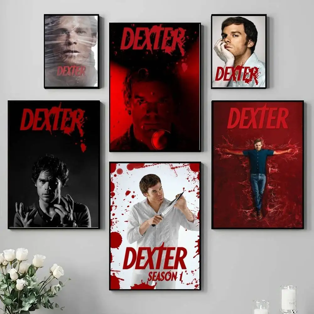 Póster autoadhesivo de programa de televisión, pegatina de papel impermeable, decoración de pared de habitación, cafetería, Bar, habitación, 1 ud.